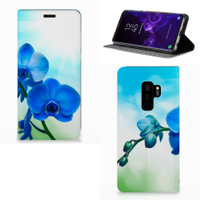 Samsung Galaxy S9 Plus Smart Cover Orchidee Blauw - Cadeau voor je Moeder - thumbnail