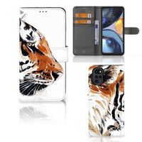 Hoesje Motorola Moto G22 Watercolor Tiger - thumbnail