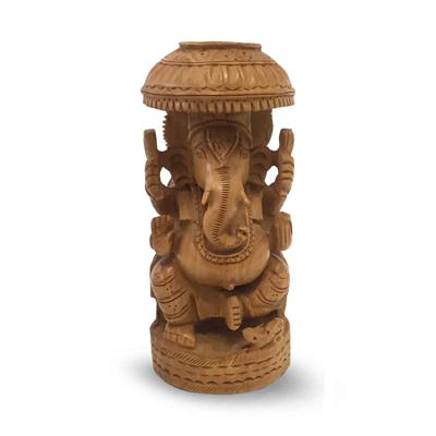 Ganesh met Paraplu - 25 cm
