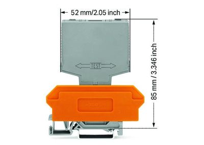WAGO Schakelelement 286-896 Geschikt voor model: Wago 280-609, Wago 280-619, Wago 280-763 1 stuk(s)