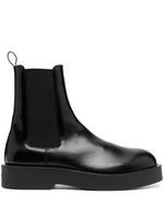 Jil Sander bottines chelsea en cuir - Noir - thumbnail