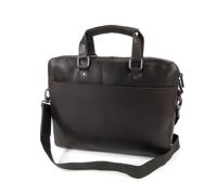 Stijlvolle DAKOTA 1 vaks laptoptas schoudertas bruin