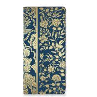 Samsung Galaxy S24 Plus Smart Cover Beige Flowers