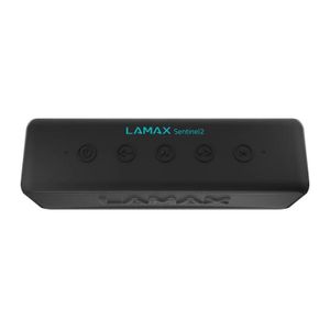 Lamax SENTINEL2 Draagbare & party speaker Draadloze stereoluidspreker Zwart 20 W