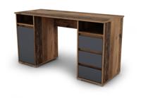 byLIVING Bureau Lobo  (Oud hout/antraciet)