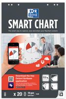 Oxford Smart Chart flipcharblok, ft 65 x 98 cm, pak met 20 vel, blanco - thumbnail