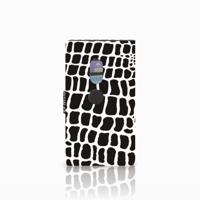 Sony Xperia XZ2 Telefoonhoesje met Pasjes Slangenprint