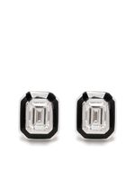 Selim Mouzannar boucles d'oreilles Mina en or blanc 18ct serties de diamants - Argent