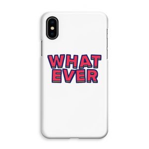 Whatever: iPhone XS Max Volledig Geprint Hoesje