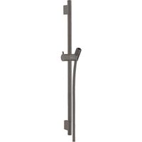 Hansgrohe glijstang Unica S puro 65 cm met doucheslang Brushed Black Chrome 28632340 - thumbnail