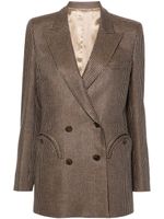 Blazé Milano blazer croisé Ambra Everyday - Marron