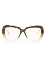 Marni Eyewear lunettes de vue Elephant Island - Marron