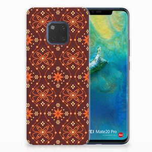 Huawei Mate 20 Pro TPU bumper Batik Brown