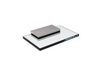 Weerbeschermingsdak 76 mm roestvrij staal/glas voor deurintercomsystemen & belknop model RC-1