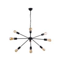 Nowodvorski Zwart hanglamp Rod met 9 fittingen 9734 - thumbnail