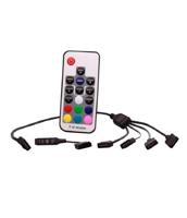 Xilence Afstandsbediening RGB 12 V 4 Poorten met Telécommande