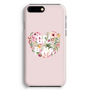 GRL PWR Flower: iPhone 8 Plus Volledig Geprint Hoesje