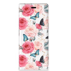 Sony Xperia 5 Smart Cover Butterfly Roses