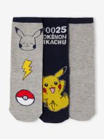 Set van 3 paar Pokemon®-sokken marineblauw