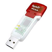 Avm Fritz!Wlan Stick Ac 860 (866 Mbit/S (5 Ghz), 300 Mbit/S, Wlan N, 2,4 Ghz, Wpa2) Duitstalige Versie, Rood