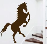 Silhouette stickers Paard silhouet - thumbnail