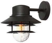 Franssen Landelijke buitenlamp Helsinger Down zwart 4061 - thumbnail