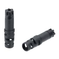 Jagwire End Anti-caps Kink eindstuk versterker remmen, 30-delig, van kunststof, 5 mm, zwart