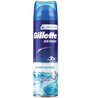 Gillette Series Sensitive Cool Scheerschuim Voor Mannen 250 ml