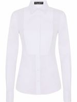 Dolce & Gabbana chemise en popeline stretch - Blanc - thumbnail