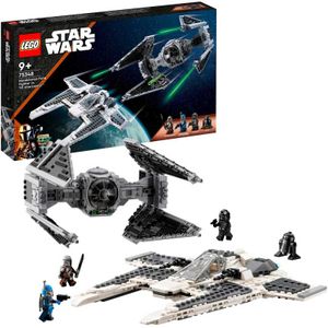 Star Wars - Mandalorian Fang Fighter vs. TIE Interceptor Constructiespeelgoed