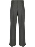 Burberry pantalon de tailleur à coupe droite - Gris