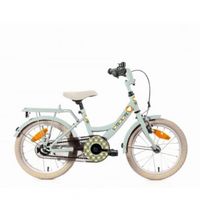 bike fun 16 inch meisjesfiets flower fun licht groen