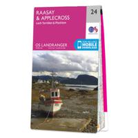 Wandelkaart - Topografische kaart 024 Landranger Raasay & Applecross,