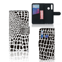 Huawei P Smart Plus (2019) Telefoonhoesje met Pasjes Slangenprint