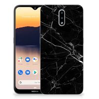 Nokia 2.3 TPU Siliconen Hoesje Marmer Zwart - Origineel Cadeau Vader - thumbnail