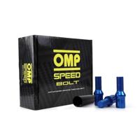 OMP set met 20 schroeven DIN 10,9, sleutel 17/19, 27 mm, M14 x 1,25, blauw