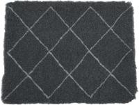 Zolux - Isolatiemat voor honden, 75 x 95 cm, grijs met Berberpatroon.