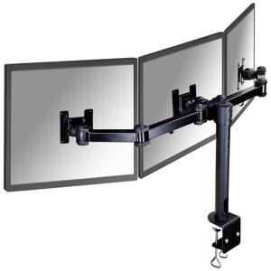 Neomounts FPMA-D960D3 Monitor-tafelbeugel 3-voudig 25,4 cm (10) - 54,6 cm (21,5) Zwart Kantelbaar, Zwenkbaar, Roteerbaar