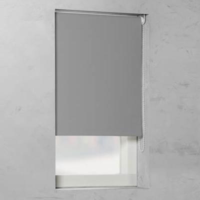 Rollit München Rolgordijn Grijs Verduisterend Rollit München Rolgordijn Grijs Verduisterend