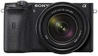 Sony Alpha 6600 E-Mount Systeemcamera, 24MP, 4K Video, Lange Batterijduur, Incl. SEL18135 Objectief, Zwart