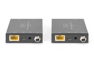 Digitus DS-55506 HDMI / RJ45 Adapter [1x HDMI-bus - 2x HDMI-bus] Zwart 4K UHD