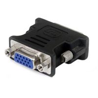 StarTech.com DVI naar VGA Verloopkabel Zwart M/F - thumbnail