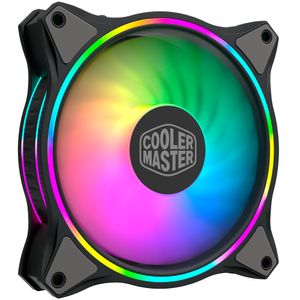 Cooler Master MasterFan MF120 Halo 3in1 Computer behuizing Ventilator 12 cm Zwart, Grijs