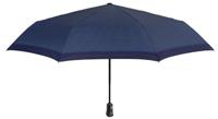Perletti paraplu automatisch 58 x 104 cm fiberglas blauw