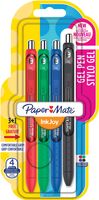 Paper Mate roller InkJoy Gel, blister 3 + 1 in geassorteerde standaard kleuren - thumbnail