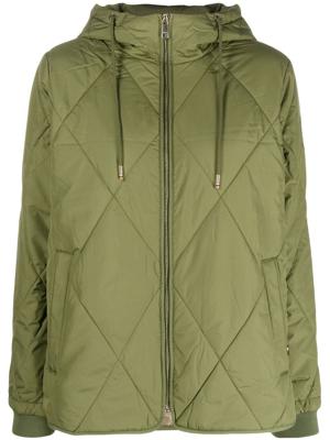 Tommy Hilfiger doudoune à capuche à lien de resserrage - Vert Tommy Hilfiger doudoune à capuche à lien de resserrage - Vert