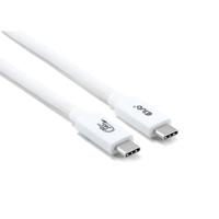 CLUB3D USB 80Gbps Certified 240W 8K240Hz Type-C® 1.2m / 3.94ft White Cable