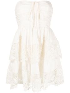 Ulla Johnson robe Savannah à dos-nu - Blanc