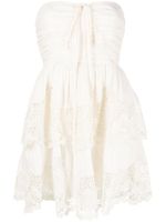 Ulla Johnson robe Savannah à dos-nu - Blanc