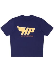 Heron Preston t-shirt à logo imprimé Fly - Bleu